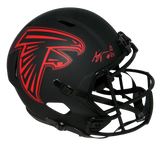 AJ TERRELL SIGNED ATLANTA FALCONS ECLIPSE FULL SIZE SPEED HELMET BECKETT