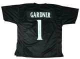 AHMAD SAUCE GARDNER AUTOGRAPHED CINCINNATI BEARCATS #1 BLACK JERSEY BECKETT