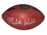 MALIK WILLIS SIGNED MIAMI DOLPHINS OFFICIAL NFL DUKE WILSON FOOTBALL BECKETT