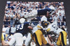 LARRY JOHNSON AUTOGRAPHED PENN STATE NITTANY LIONS VS IOWA 16x20 PHOTO JSA