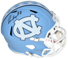 OMARION HAMPTON SIGNED NORTH CAROLINA TAR HEELS FULL SIZE SPEED HELMET BECKETT