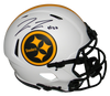 PAT FREIERMUTH SIGNED PITTSBURGH STEELERS LUNAR AUTHENTIC SPEED HELMET BECKETT