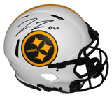 PAT FREIERMUTH SIGNED PITTSBURGH STEELERS LUNAR AUTHENTIC SPEED HELMET BECKETT