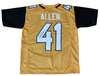 JOSH ALLEN AUTOGRAPHED SIGNED JACKSONVILLE JAGUARS #41 GOLD JERSEY JSA