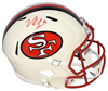NICK BOSA SIGNED SAN FRANCISCO 49ERS RETRO FULL SIZE SPEED HELMET BECKETT