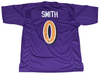 ROQUAN SMITH AUTOGRAPHED BALTIMORE RAVENS #0 COLOR RUSH JERSEY BECKETT