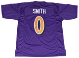 ROQUAN SMITH AUTOGRAPHED BALTIMORE RAVENS #0 COLOR RUSH JERSEY BECKETT