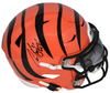 CHASE BROWN SIGNED CINCINNATI BENGALS SPEEDFLEX MIDI HELMET W/ WHO DEY