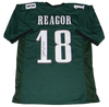 JALEN REAGOR AUTOGRAPHED SIGNED PHILADELPHIA EAGLES #18 GREEN JERSEY BECKETT