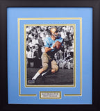 GARY BEBAN AUTOGRAPHED UCLA BRUINS 8x10 FRAMED PHOTO W/ 67 HEISMAN