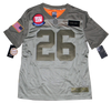 SAQUON BARKLEY SIGNED NEW YORK GIANTS SALUTE TO SERVICE NIKE LIMITED JERSEY BAS
