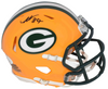 ROMEO DOUBS AUTOGRAPHED GREEN BAY PACKERS SPEED MINI HELMET BECKETT
