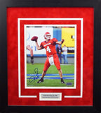 KEVIN KOLB AUTOGRAPHED HOUSTON COUGARS 8x10 FRAMED PHOTO COA