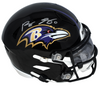 ROQUAN SMITH AUTOGRAPHED BALTIMORE RAVENS SPEEDFLEX MIDI HELMET BECKETT
