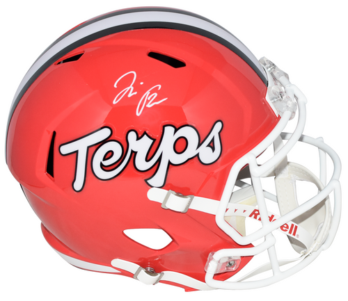TAI FELTON AUTOGRAPHED MARYLAND TERRAPINS FULL SIZE SPEED HELMET BECKETT