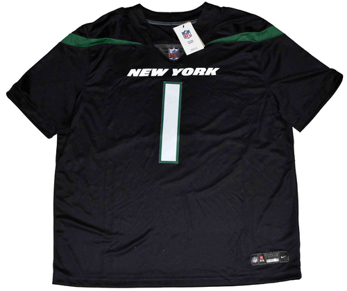 AHMAD SAUCE GARDNER SIGNED NEW YORK JETS #1 BLACK NIKE LIMITED JERSEY BECKETT