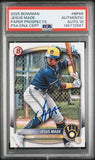 JESUS MADE SIGNED 2025 BOWMAN PAPER PROSPECTS 1ST ROOKIE RC PSA AUTO 10