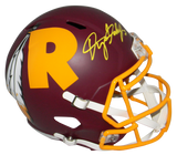 DWAYNE HASKINS SIGNED WASHINGTON REDSKINS AMP FULL SIZE SPEED HELMET BECKETT