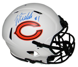 JUSTIN FIELDS AUTOGRAPHED CHICAGO BEARS LUNAR SPEED AUTHENTIC HELMET BECKETT