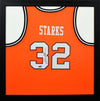 JOHN STARKS SIGNED OKLAHOMA STATE COWBOYS BASKETBALL #32 FRAMED JERSEY COA