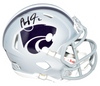 AVERY JOHNSON AUTOGRAPHED KANSAS STATE WILDCATS SPEED MINI HELMET BECKETT