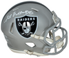 FRED BILETNIKOFF SIGNED OAKLAND RAIDERS FLASH SPEED MINI HELMET BECKETT