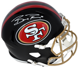 BROCK PURDY SIGNED SAN FRANCISCO 49ERS RIVALRIES FULL SIZE SPEED HELMET BECKETT