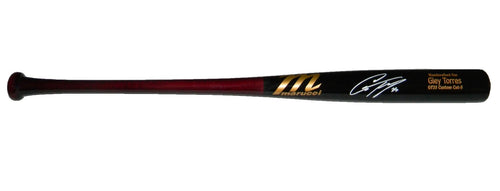 GLEYBER TORRES SIGNED DETROIT TIGERS MARUCCI PLAYER MODEL BASEBALL BAT BECKETT
