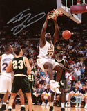 SHAQUILLE SHAQ O'NEAL AUTOGRAPHED LSU TIGERS 8x10 PHOTO BECKETT