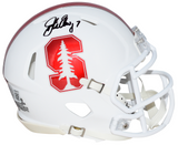 JOHN ELWAY AUTOGRAPHED STANFORD CARDINAL SPEED MINI HELMET BECKETT