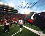 DESMOND RIDDER AUTOGRAPHED CINCINNATI BEARCATS FLAG 8x10 PHOTO BECKETT