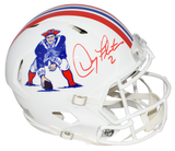 DOUG FLUTIE AUTOGRAPHED NEW ENGLAND PATRIOTS SPEED AUTHENTIC HELMET BECKETT