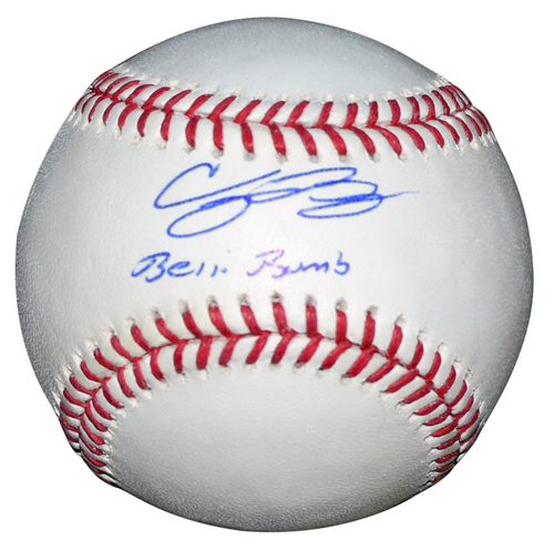 CODY BELLINGER SIGNED NEW YORK YANKEES RAWLINGS MLB BASEBALL W/ BELLI BOMB