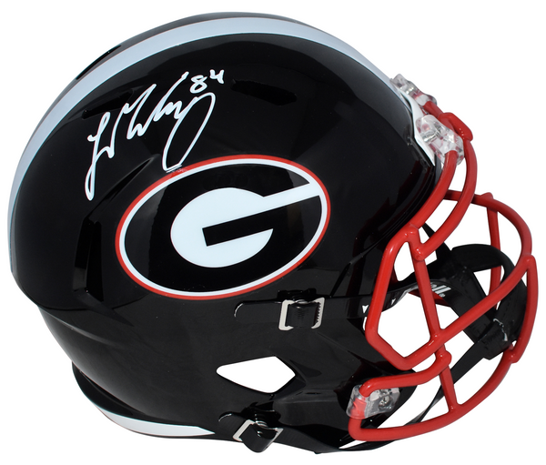 LADD McCONKEY SIGNED GEORGIA BULLDOGS BLACK FULL SIZE SPEED HELMET BECKETT