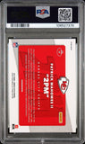 PATRICK MAHOMES SIGNED 2017 PANINI DONRUSS OPTIC AKA 2PM ROOKIE RC PSA 9 AUTO 10