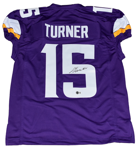 CARL ELLER SIGNED MINNESOTA VIKINGS #81 WHITE THROWBACK JERSEY JSA