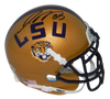 JAMAL ADAMS AUTOGRAPHED SIGNED LSU TIGERS GOLD MINI HELMET BECKETT