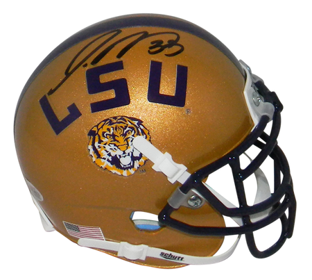 ANDRE WARE SIGNED AUTOGRAPHED HOUSTON COUGARS THROWBACK MINI HELMET TRISTAR