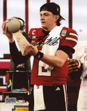 BEHREN MORTON AUTOGRAPHED TEXAS TECH RED RAIDERS 8x10 PHOTO COA