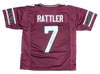 SPENCER RATTLER SIGNED SOUTH CAROLINA GAMECOCKS #7 GARNET JERSEY BECKETT