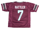 SPENCER RATTLER SIGNED SOUTH CAROLINA GAMECOCKS #7 GARNET JERSEY BECKETT