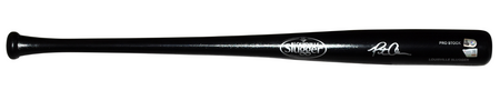 KYLE TEEL AUTOGRAPHED CHICAGO WHITE SOX BLACK RAWLINGS BAT - MLB AUTH