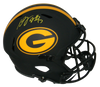 DAVANTE ADAMS SIGNED GREEN BAY PACKERS FULL SIZE ECLIPSE SPEED HELMET BECKETT