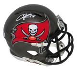CHRIS GODWIN SIGNED TAMPA BAY BUCCANEERS SPEED MINI HELMET BECKETT