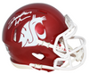 JADEN HICKS SIGNED WASHINGTON STATE COUGARS SPEED MINI HELMET BECKETT