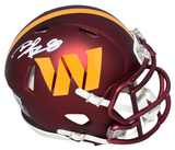 BRIAN ROBINSON JR SIGNED WASHINGTON COMMANDERS SPEED MINI HELMET BECKETT