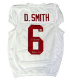 DEVONTA SMITH SIGNED ALABAMA CRIMSON TIDE #6 JERSEY BECKETT W/ HEISMAN 2020