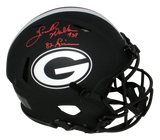 HERSCHEL WALKER SIGNED GEORGIA BULLDOGS ECLIPSE AUTHENTIC HELMET W/ 82 HEISMAN