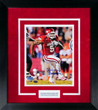 DARREN McFADDEN SIGNED ARKANSAS RAZORBACKS 8x10 FRAMED PHOTO COA