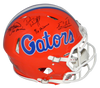 TIM TEBOW STEVE SPURRIER DANNY WUERFFEL SIGNED FLORIDA GATORS AUTHENTIC HELMET